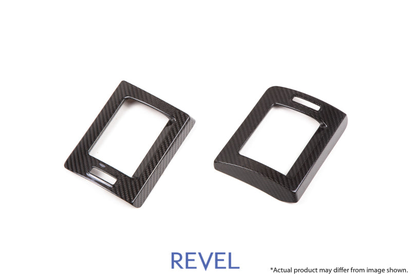 Revel GT Dry Carbon A/C Covers (Left & Right) 15-18 Subaru WRX/STI - 2 Pieces - eliteracefab.com