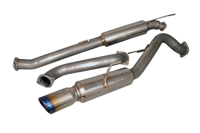 Injen 14-19 Ford Fiesta ST 1.6L Turbo 4Cyl 3in Cat-Back Stainless Steel Exhaust w/ Burnt SS Tip - eliteracefab.com