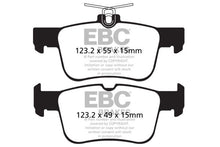 Load image into Gallery viewer, EBC 13+ Ford Fusion 1.6 Turbo Redstuff Rear Brake Pads - eliteracefab.com