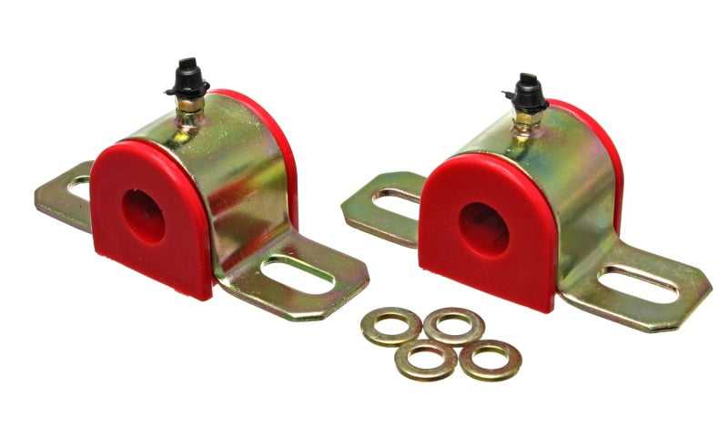 Energy Suspension Universal 20.5mm Red Greasable Sway Bar Bushings - eliteracefab.com