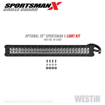 Westin 14-20 Toyota Tundra Sportsman X Grille Guard - Textured Black - eliteracefab.com