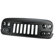 Load image into Gallery viewer, Oracle VECTOR Series Full LED Grille - Jeep Wrangler JK - NA - eliteracefab.com