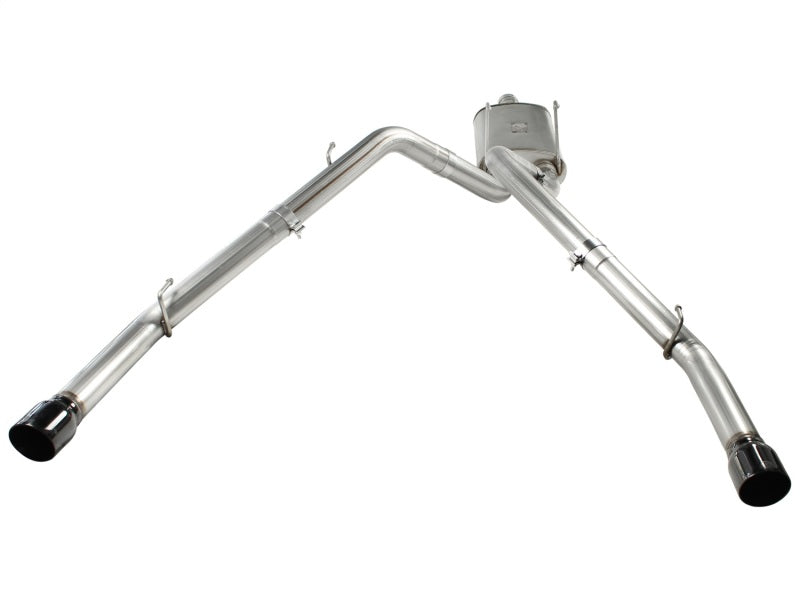 aFe MACHForce XP Exhausts Cat-Back SS-409 EXH CB Dodge Ram 1500 5.7L HEMI 09-13 Glossed Black - eliteracefab.com