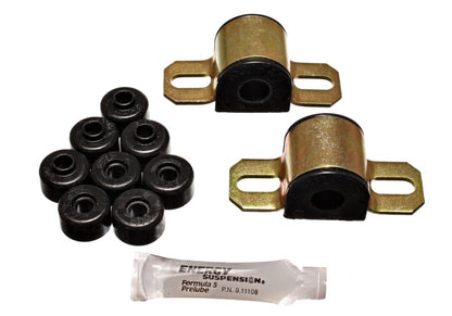 Energy Suspension 95-98 Nissan 240SX (S14) Black 16mm Rear Sway Bar Frame Bushings (Sway bar end lin - eliteracefab.com