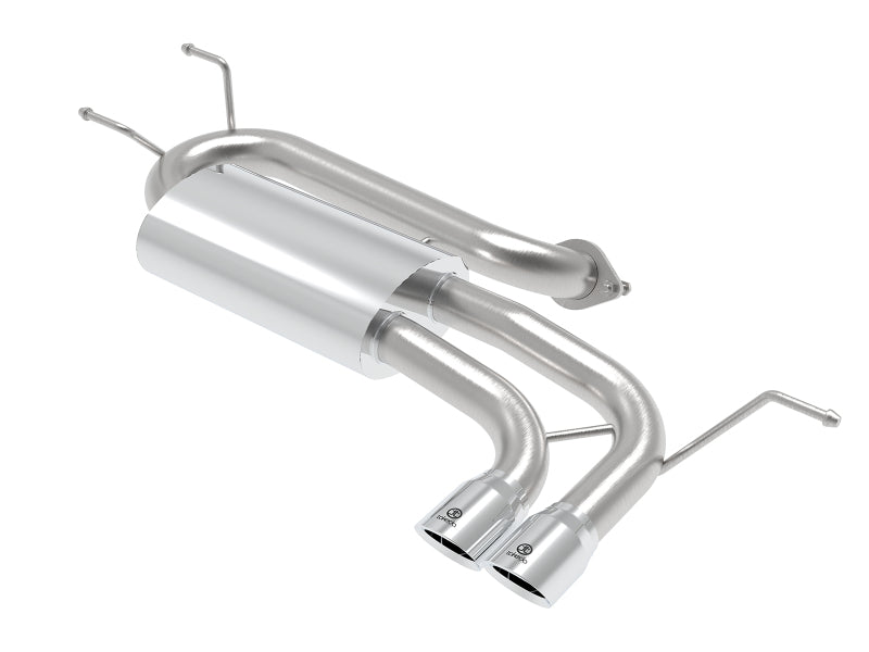 aFe Takeda 2-1/2in 304 SS Axle-Back Exhaust w/ Polished Tip 16-19 Mazda Miata L4 2.0L aFe