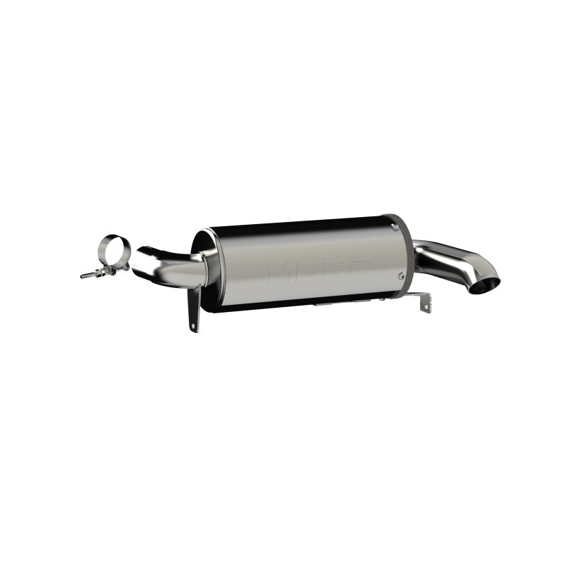 MBRP 16-20 Can-Am Defender 1000 5in Single Slip-On Performance Series Exhaust System - eliteracefab.com