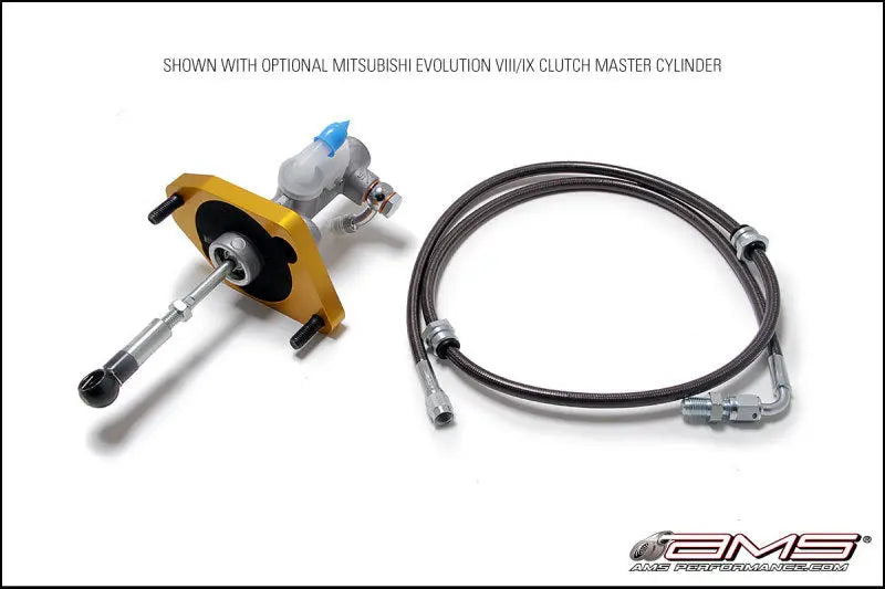 AMS Clutch Master Cylinder Upgrade Kit with Master Cylinder | 2008-2015 Mitsubishi Evo X - eliteracefab.com