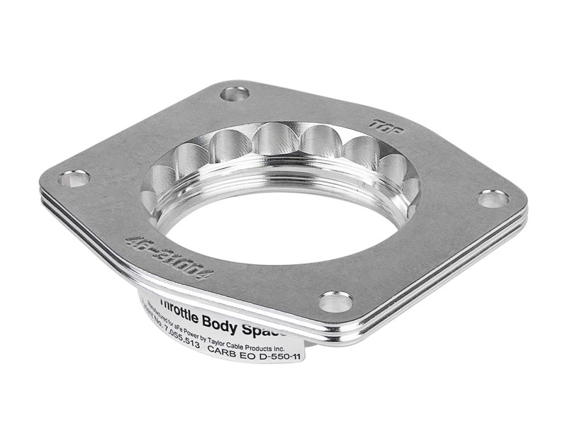 aFe Silver Bullet Throttle Body Spacers BMW M3 (E36) 92-99 L6 3.0/3.2L *96-99 3.2L - 50 State Legal* - eliteracefab.com