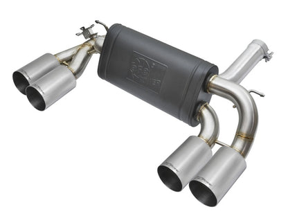 aFe MACHForce XP 3in - 2 1/2in Axle Back 304SS Exhaust w/ Polished Tips 16-17 BMW M2 (f87) aFe