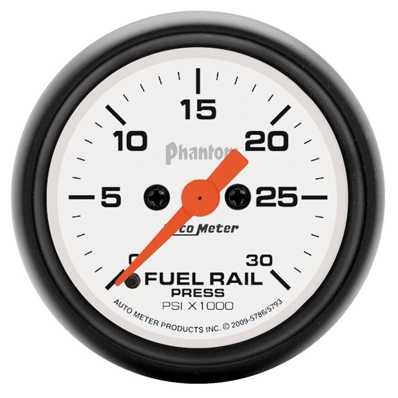 AutoMeter Gauge Rail Press (Ram 6.7L) 2-1/16in. 30Kpsi Digital Stepper Motor Phantom 5793