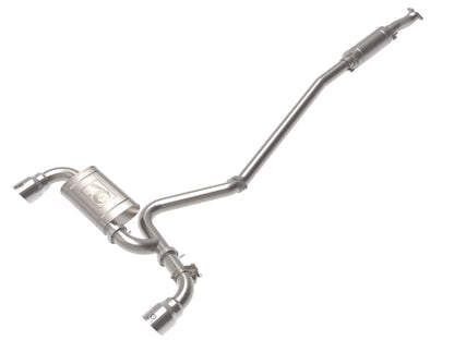 aFe 22-23 Hyundai Kona N L4-2.0L (t) Takeda 3in 304 SS Cat-Back Exhaust System w/ Polished Tips aFe