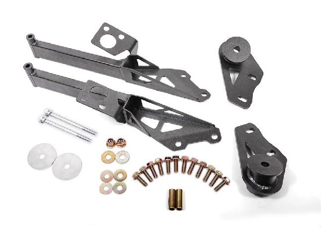 BMR SUSPENSION IRS SUBFRAME SUPPORT BRACE BLACK (2015+ MUSTANG) - eliteracefab.com