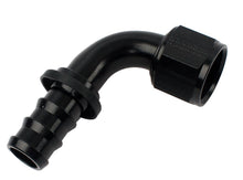 Load image into Gallery viewer, Fragola Performance Systems 209012-BL 8000 Series Push-Lite Race Hose End - 90 Degree