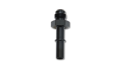 Vibrant -8AN to 5/16in Quick Connect Push On EFI Adapter Fitting - Black - eliteracefab.com