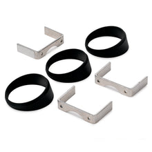 Load image into Gallery viewer, Autometer Gauge Mount Angle Rings Black 3 Pieces for 2 5/8in Gauges - eliteracefab.com