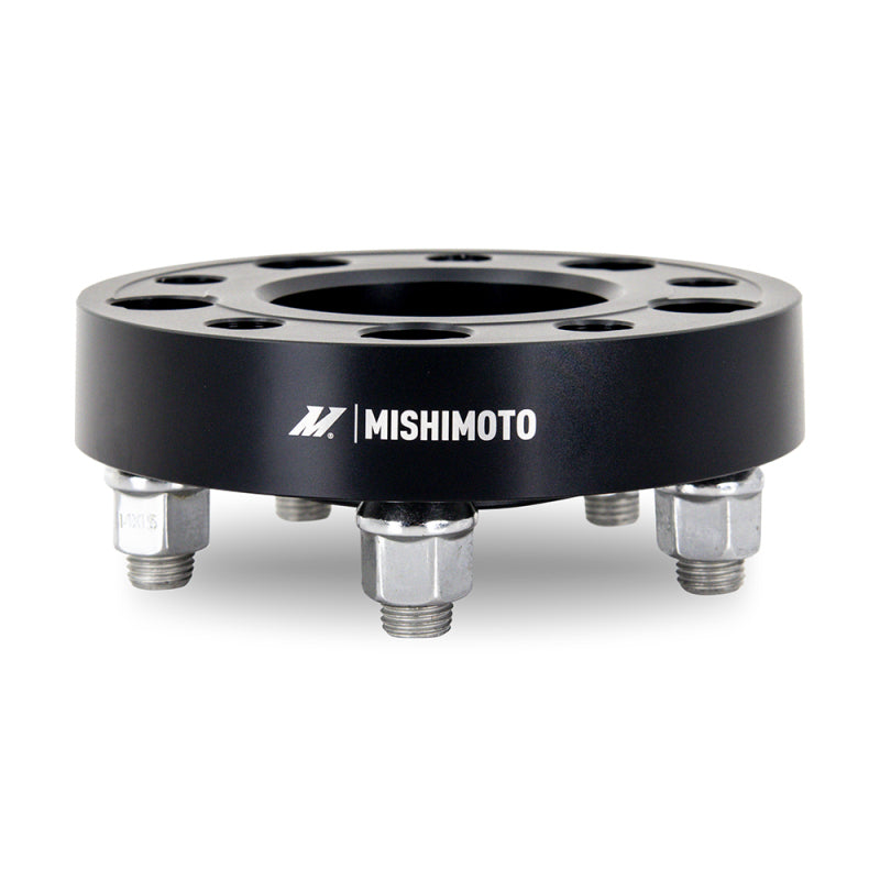 Mishimoto Wheel Spacers - 5X114.3 / 70.5 / 25 / M14 - Black - eliteracefab.com