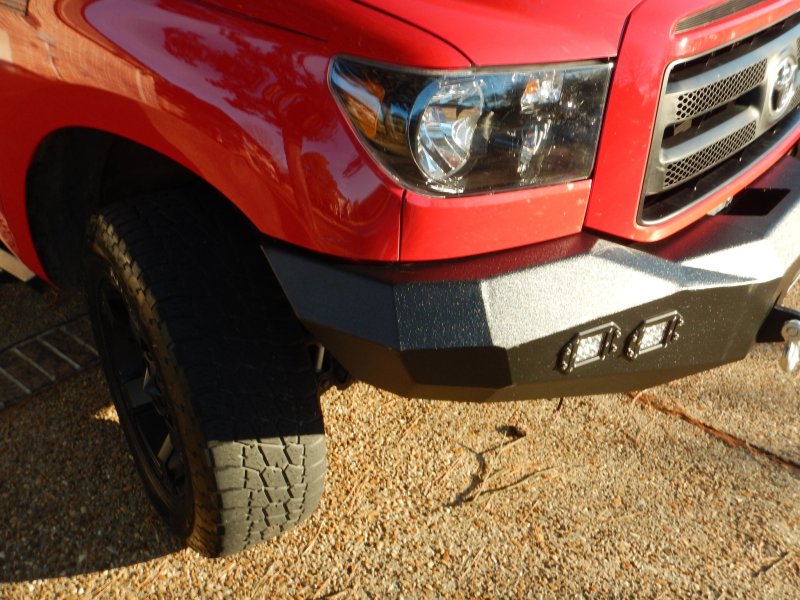 DV8 Offroad 07-13 Toyota Tundra Front Bumper - eliteracefab.com