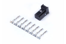 Load image into Gallery viewer, Haltech 8 Pin TYCO Black Plug &amp; Pins - eliteracefab.com