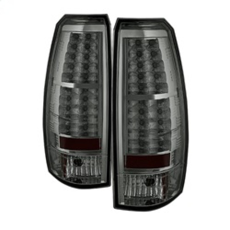 Spyder Chevy Avalanche 07-13 LED Tail Lights Smoke ALT-YD-CAV07-LED-SM - eliteracefab.com