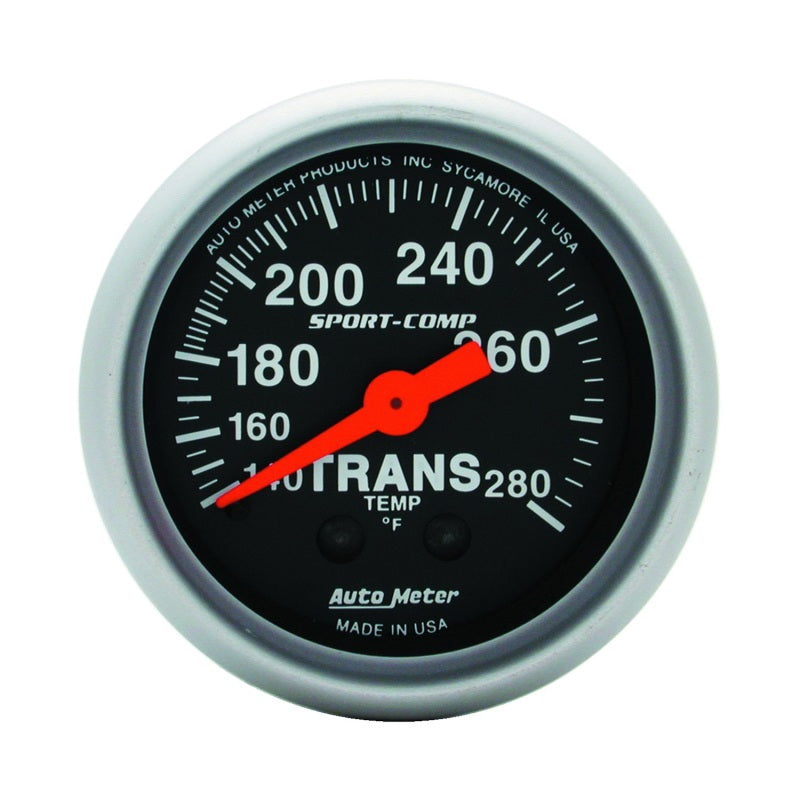Auto Meter 2648 Auto Trans Mount - Black Electric Gauge For GM Vehicles