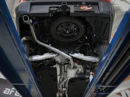 aFe 22-23 Ford Maverick EcoBoost L4 2.0L(t) Vulcan Series 2-1/2in 304 SS Cat-Back w/ Polished Tip aFe