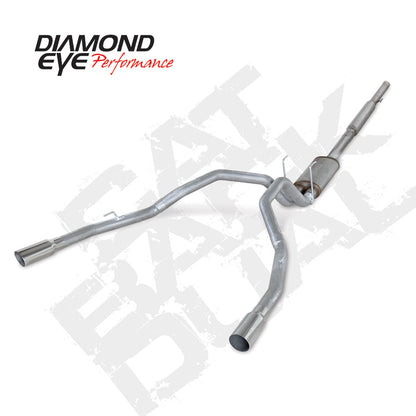 Diamond Eye KIT 3in CB DUAL AL: DODGE 1500 2009-12 HEMI Diamond Eye Performance