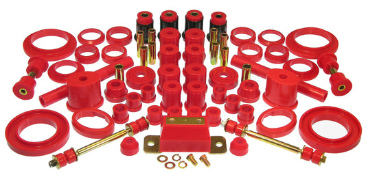 Prothane Total Vehicle Suspension Bushing Kit for 1983–1984 Ford Mustang V8 w/ Trans. Mount, Red – 6-2032
