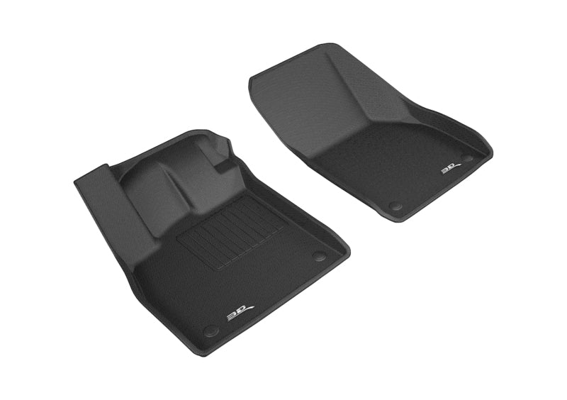 3D MAXpider 2016-2020 Audi Tt Kagu 1st Row Floormat - Black - eliteracefab.com