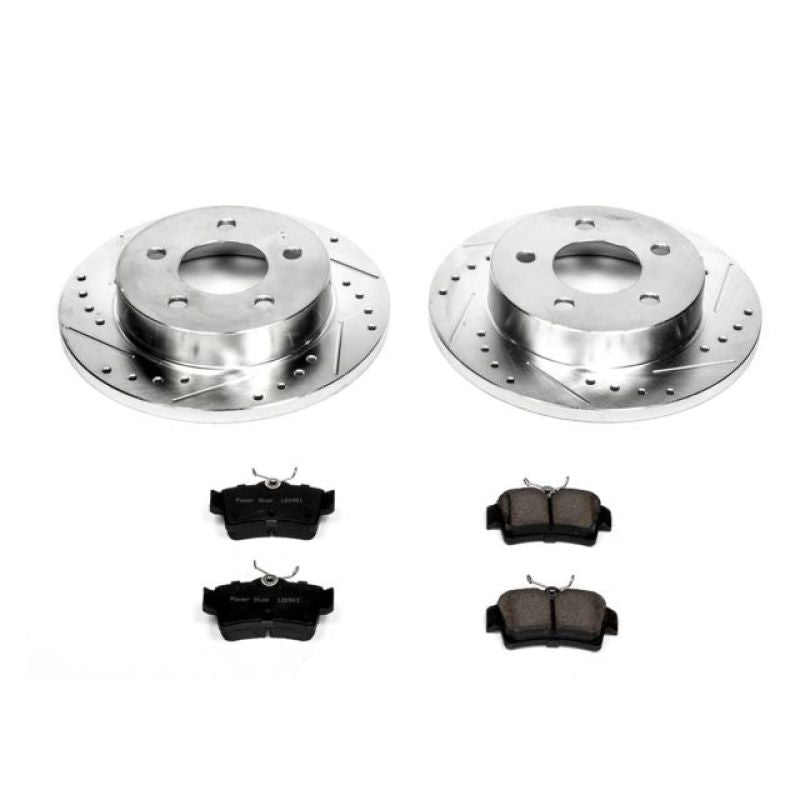 Power Stop 94-04 Ford Mustang Rear Z23 Evolution Sport Brake Kit - eliteracefab.com