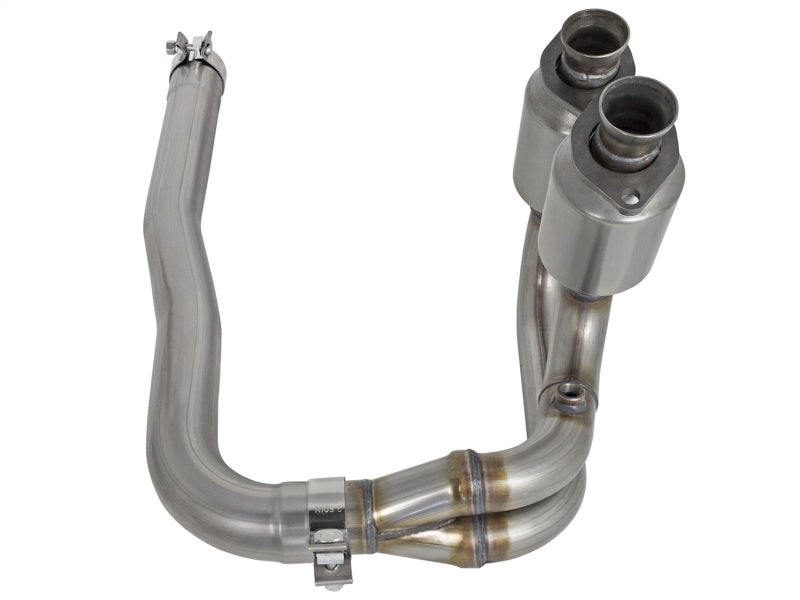 aFe Power Direct Fit Catalytic Converter Replacements Front 04-06 Jeep Wrangler (TJ/LJ) I6-4.0L - eliteracefab.com