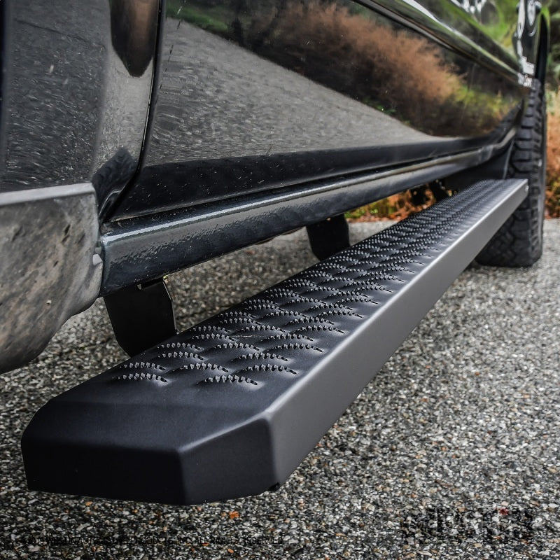 Westin Grate Steps Running Boards 86 in - Textured Black - eliteracefab.com