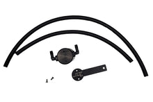 Load image into Gallery viewer, J&amp;L 16-21 Nissan Titan 5.6L Passenger Side Oil Separator 3.0 - Black Anodized - eliteracefab.com