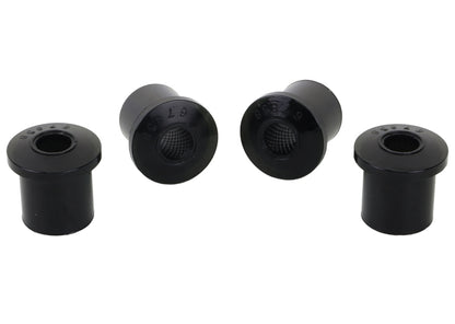 Whiteline 79-88 Toyota Pickup Front Leaf Spring Shackle Bushing Kit Whiteline