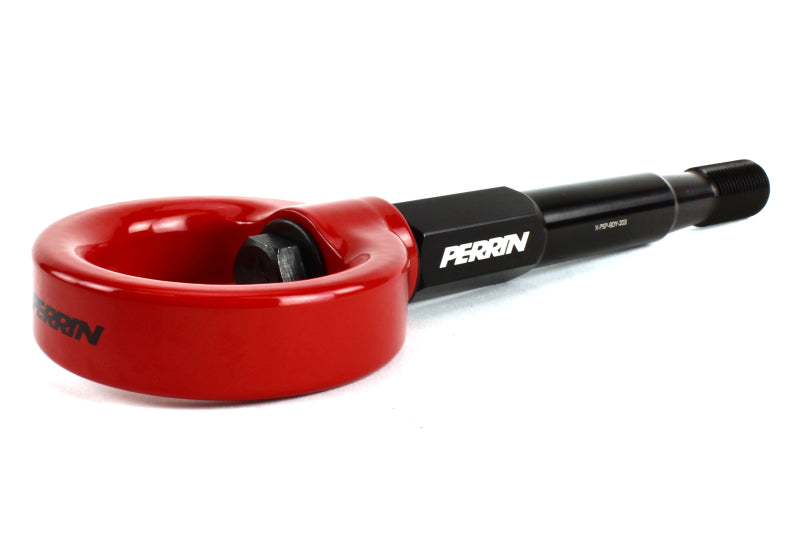 Perrin 15-17 Subaru WRX/STI Tow Hook Kit (Front) - Red - eliteracefab.com