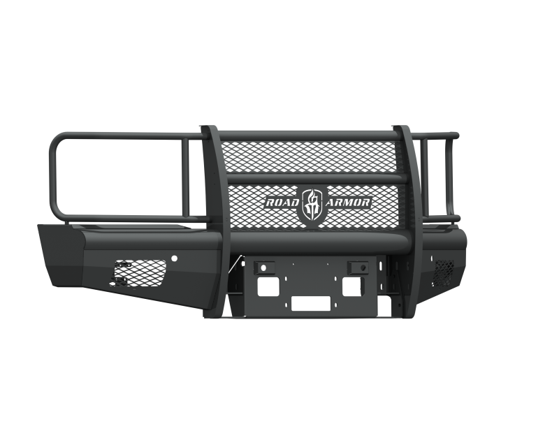 Road Armor 15-19 Chevy 2500 Vaquero Front Winch Plate - Tex Blk Road Armor