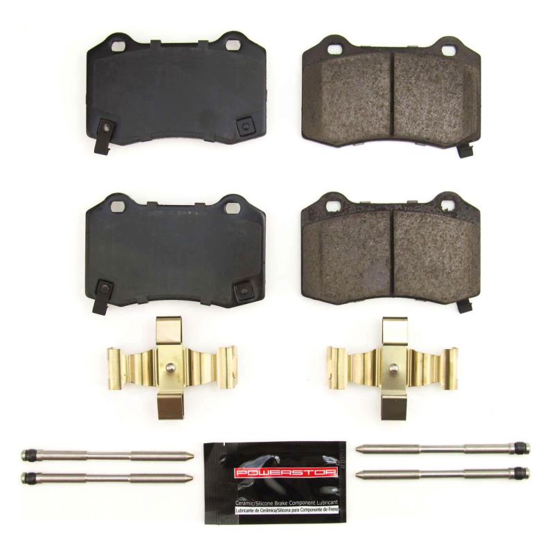 Power Stop 18-21 Jeep Grand Cherokee Rear Z23 Evolution Sport Brake Pads w/Hardware - eliteracefab.com