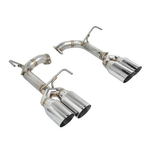 Remark 2015+ Subaru WRX STi VA Axle Back Exhaust w/Stainless Steel Double Wall Tip 4in - eliteracefab.com