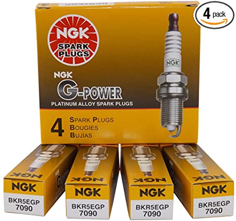 NGK GP Platinum Spark Plugs Box of 4 (BKR5EGP) - eliteracefab.com