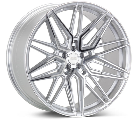 Vossen HF-7 20x9 / 5x114.3 / ET32 / Flat Face / 73.1 - Silver Polished- HF7-0N01