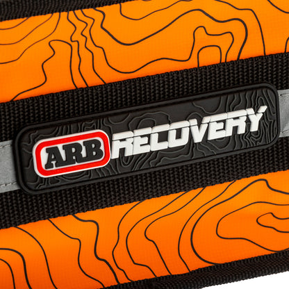 ARB Micro Recovery Bag Orange/Black Topographic Styling PVC Material - eliteracefab.com