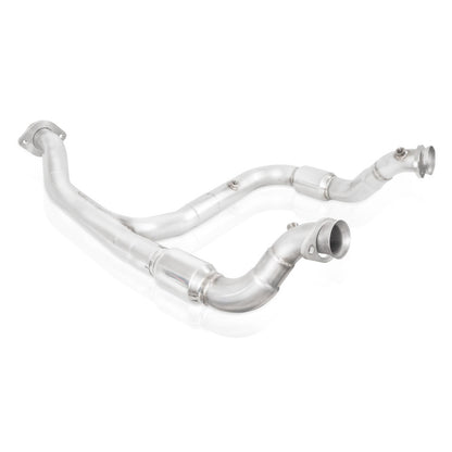 STAINLESS WORKS 15-21 F-150 3.5L Downpipe 3in High-Flow Cats Y-Pipe Factory Connection - eliteracefab.com