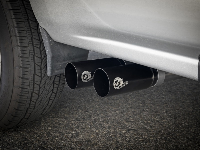 aFe Rebel Series 3in to 2.5in 409 SS Cat-Back Exhaust w/ Black Tips 09-18 GM Silverado/Sierra 5.4L aFe