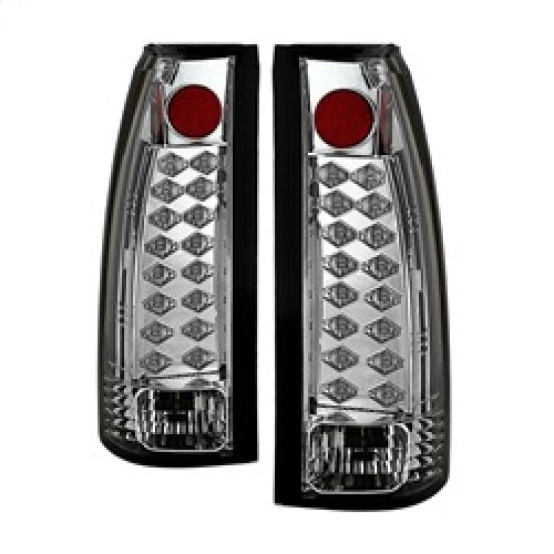 Spyder Chevy C/K Series 1500 88-98/Blazer 92-94 LED Tail Lights Chrm ALT-YD-CCK88-LED-C - eliteracefab.com