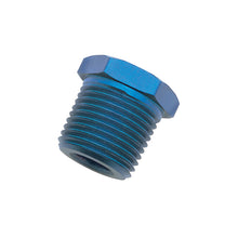 Load image into Gallery viewer, Russell Performance 3/8in Male to 1/8in Female Pipe Bushing Reducer (Blue)