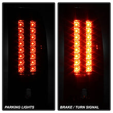 Load image into Gallery viewer, Spyder Chevy Silverado 07-13 LED Tail Lights Blk Smke ALT-YD-CS07-LED-BSM - eliteracefab.com