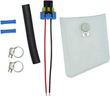 Walbro Universal Installation Kit: Fuel Filter, Wiring Harness, Fuel Line for F90000267 E85 Pump