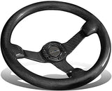 NRG ST-036FC Forged Carbon Fiber Deep Dish Steering Wheel - ST-036FC