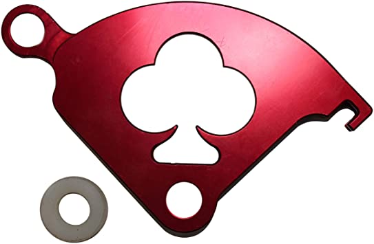 McLeod Quick Release Quadrant Aluminum Red Anadized - eliteracefab.com