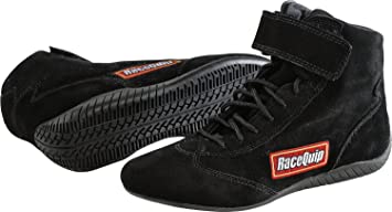 RaceQuip Black SFI Race Shoe 13.0 - eliteracefab.com