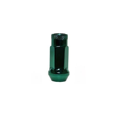 WHEEL MATE MUTEKI SR48 OPEN END LUG NUTS – GREEN 12×1.50 48MM - eliteracefab.com